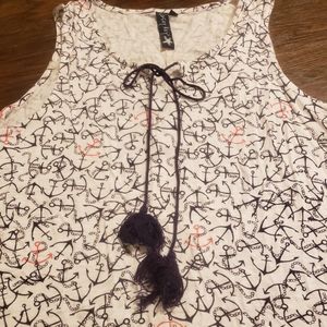Anchor Tank Top NWOT